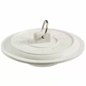 Plumb Pak Tub Stoppers. White Rubber 11/2"- 2"