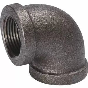 B & K Industries Galvanized 90° Elbow 150# Malleable Iron Threaded Fittings 1/4"