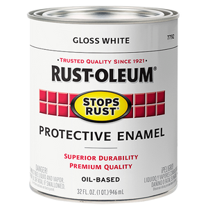 Rust-Oleum® Protective Enamel Brush-On Paint Gloss White