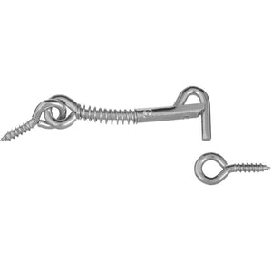 National Steel 2-1/2 In. Safety Gate Hook & Eye Bolt